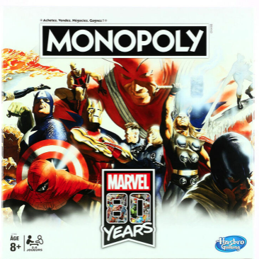 Monopoly Marvel 80 Years