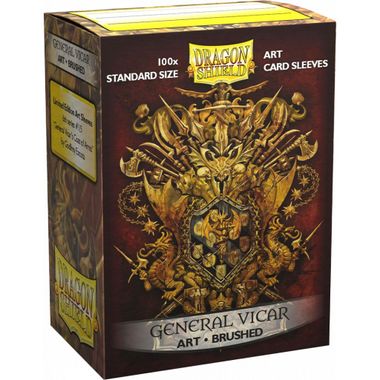 Protège-cartes / Sleeves - Dragon Shield Art - 100 Matte Art Sleeves - General Vicar, Coat Of Arms