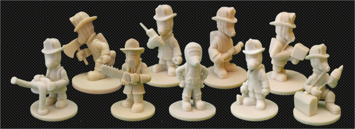 Flash Point: Fire Rescue - Figurines Pompiers Flash Point: Fire Rescue - Figurines Pompiers