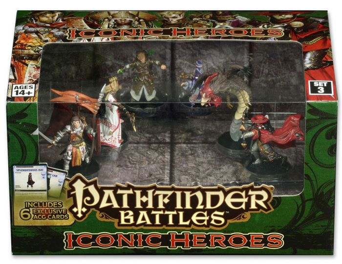 Pathfinder - Adventure Card Game - Pathfinder Battles Iconic Heroes Box 3