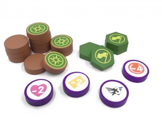 Scythe Encounter And Expansion Tokens