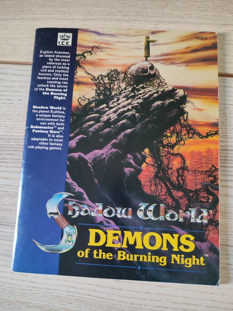 Rolemaster - Shadow World - Demons Of The Burning Night