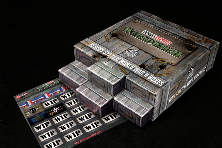 Heroes Of Normandie - Heroes System Worlds War Ii Boxes