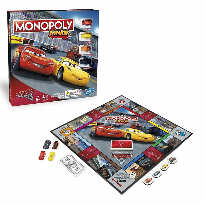 Monopoly Junior Cars