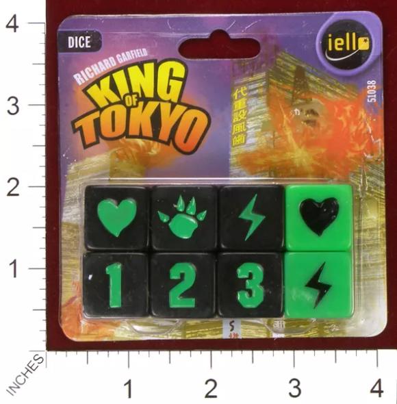 King of Tokyo - Dés Verts