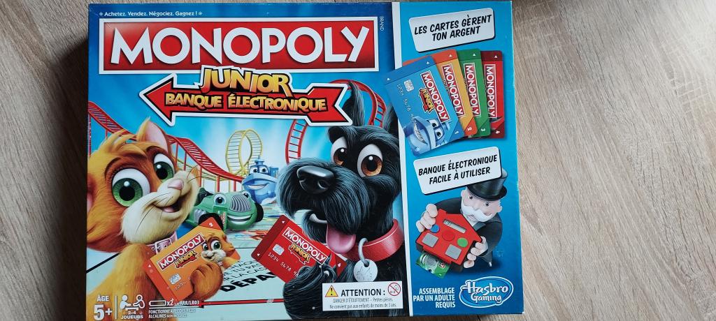 Monopoly Junior Banque Electronique