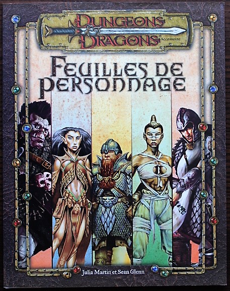 Dungeons & Dragons - 3.5 Edition Vf - Feuilles De Personnage