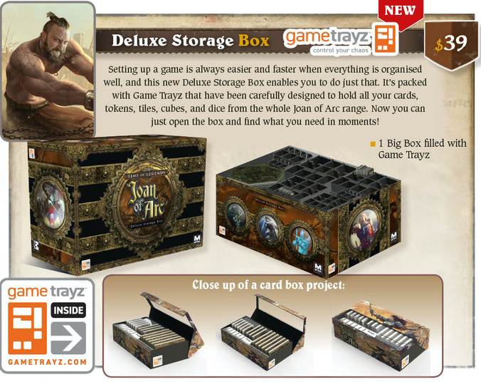 Time Of Legends: Joan Of Arc - Deluxe Storage Box