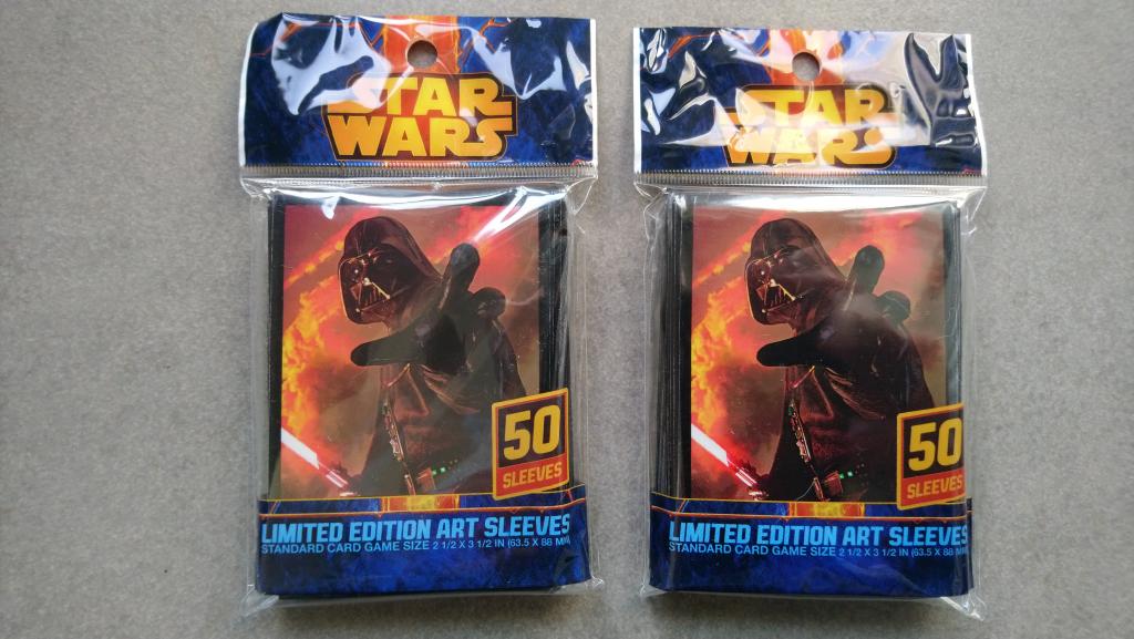 Star Wars Limited Edition  Power Of The Dark Side Art Sleeves