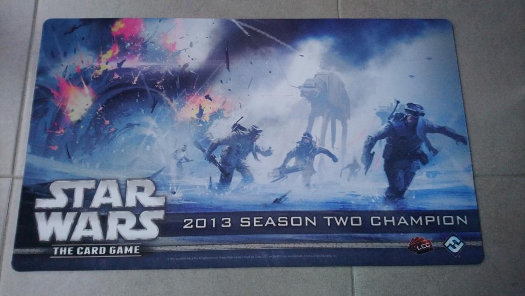 Star Wars - Le Jeu De Cartes - Playmat Promo Tapid  2013 Season Two Champion