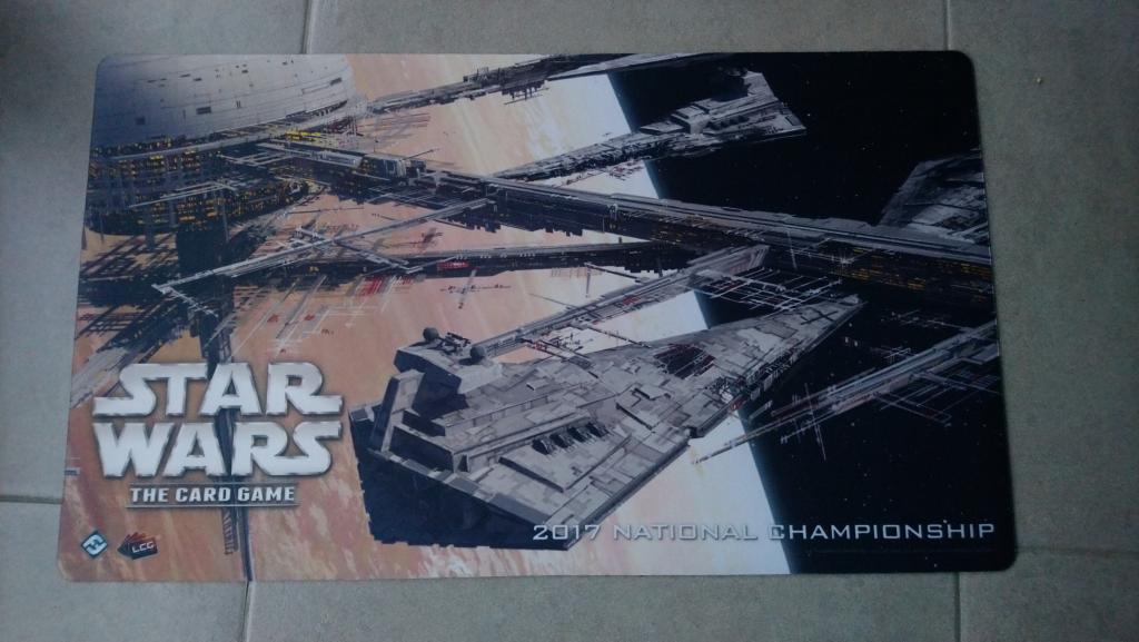 Star Wars - Le Jeu De Cartes - Playmat Promo Tapis 2017 National Championship