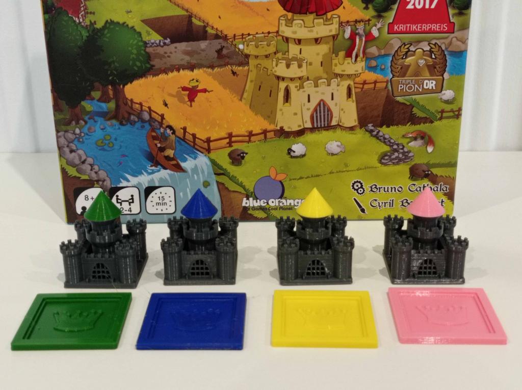 Kingdomino - Châteaux Et Supports