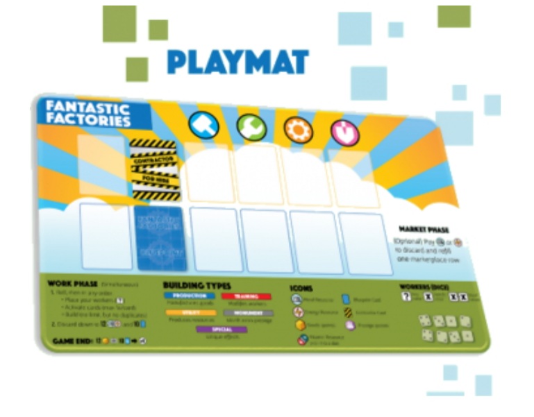 Fantastiques Fabriques - Playmat