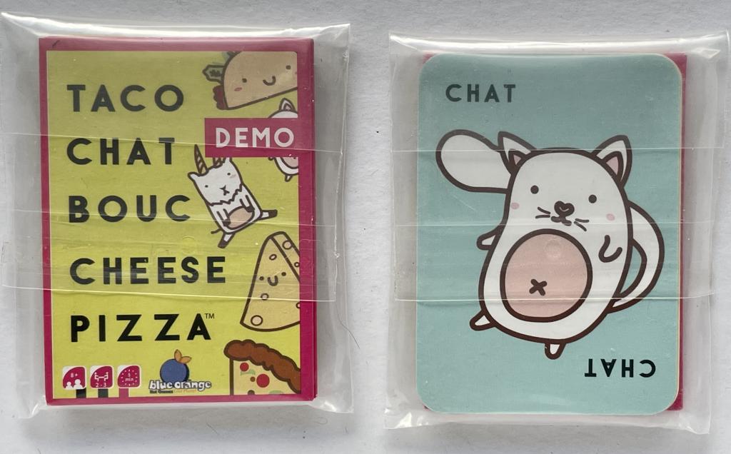 Taco Chat Bouc Cheese Pizza - Démo