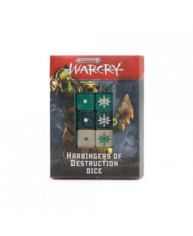 Warhammer Age Of Sigmar: Warcry - Warcry : Set De Dés Harbinger Of Destruction