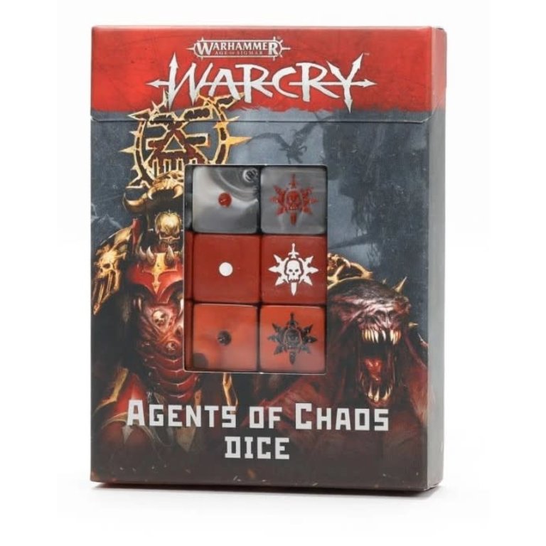 Warhammer Age Of Sigmar: Warcry - Warcry : Set De Dés Agents Of Chaos