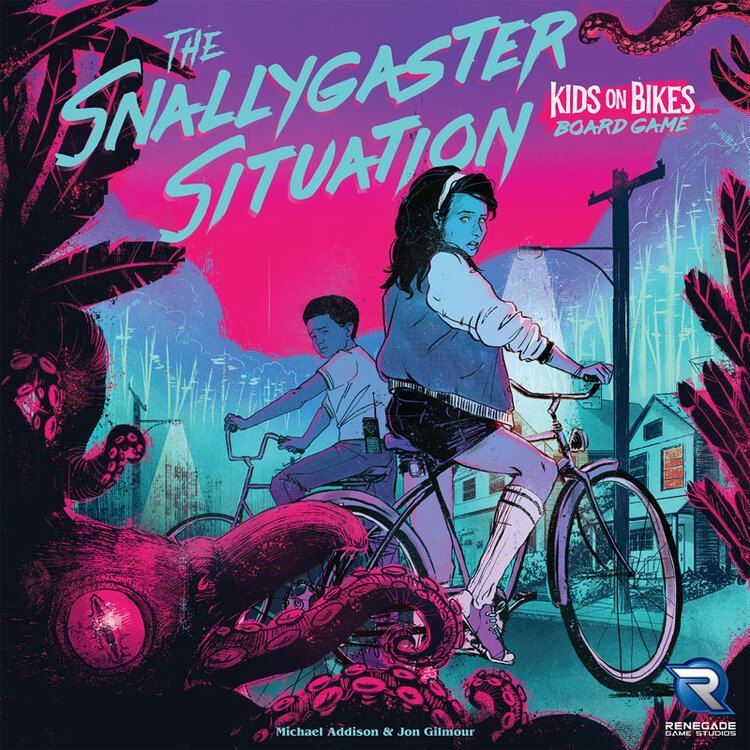 The Snallygaster Situation : Kids On Bike The Boardgame