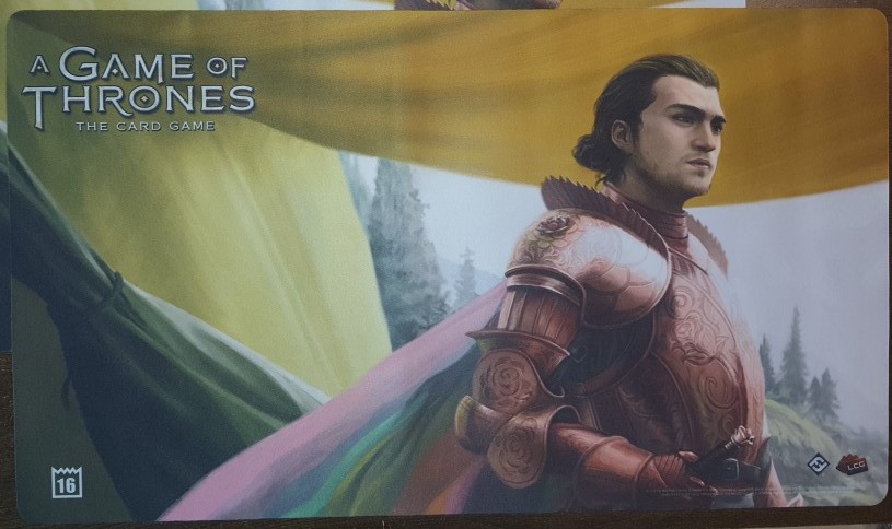 Le Trône De Fer Jce (seconde Édition) - 2016 Store Championship Playmat Agot Lcg 2.0 Game Of Thrones Ser Robar Royce