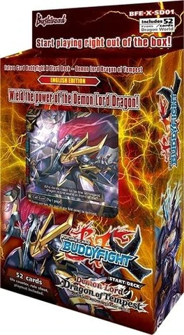 Xsd01 - Demon Lord Dragon Of Tempest - Starter Deck