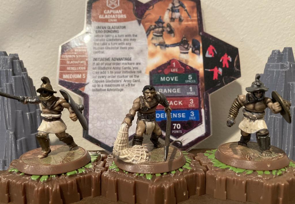 Heroscape - Capuan Gladiators