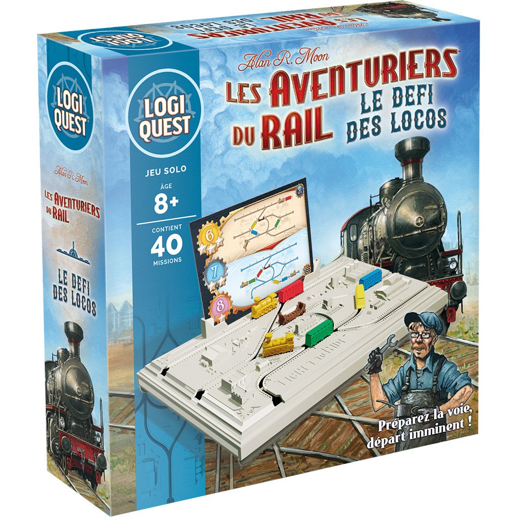 Logiquest : Les Aventuriers Du Rail