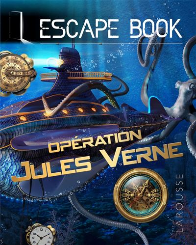 Escape Book Opération Jules Verne