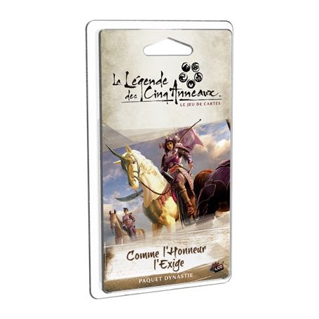 La Légende Des Cinq Anneaux - Le Jeu De Cartes - Comme L'honneur L'exige