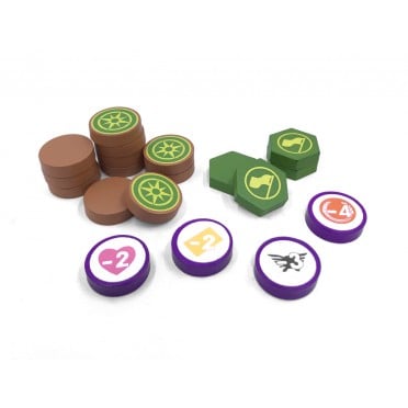 Scythe Encounter And Expansion Tokens