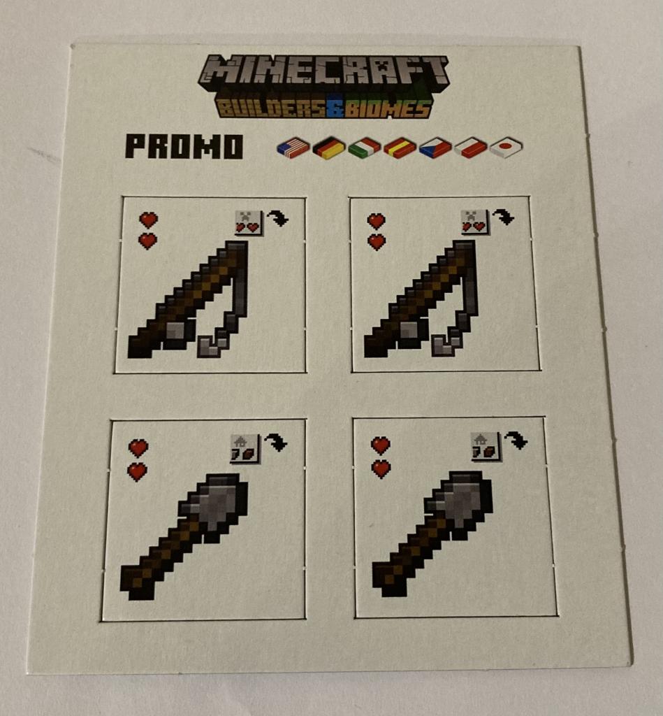 Goodies Promo Minecraft Builders & Biomes - Acheter sur Okkazeo