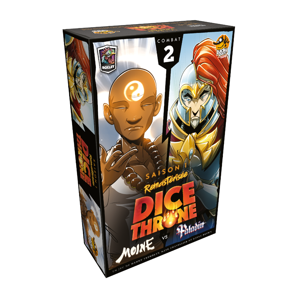 Dice Throne Saison1 Moine Vs Paladin