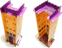 Alhambra - Acrylic Tile Tower
