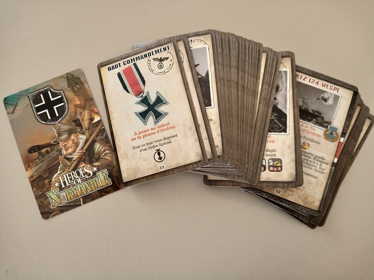 Heroes Of Normandie - Cartes Ge - V1