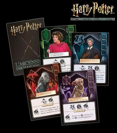 Harry Potter : L'ascension Des Mangemorts - 4 Cartes Goodies