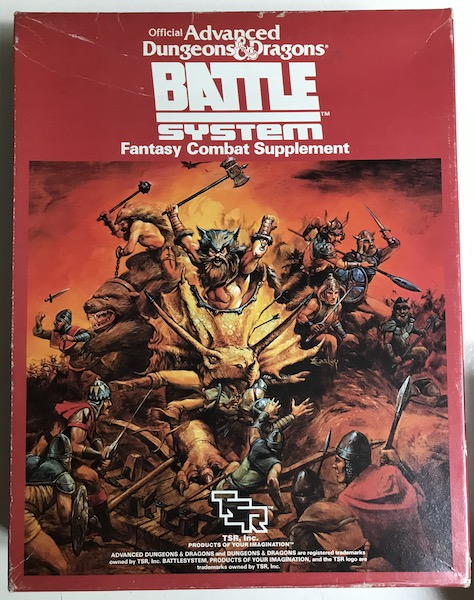 Advanced Dungeons & Dragons Battlesystem