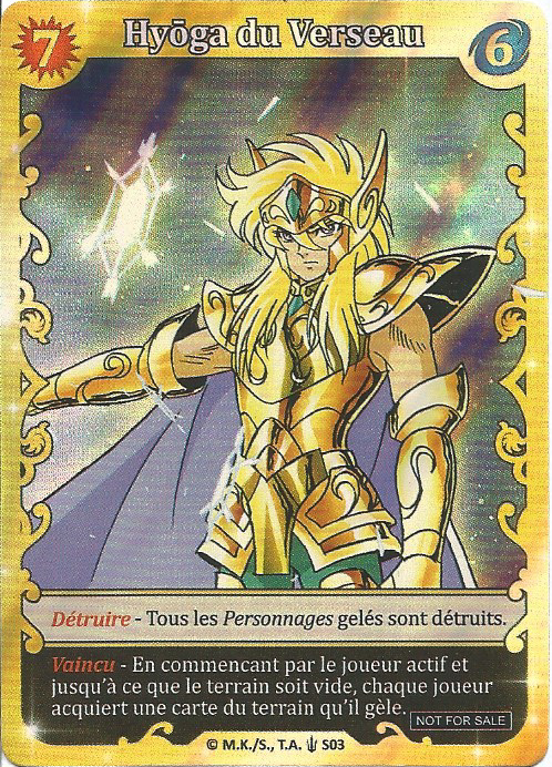 Saint Seiya : Deckbuilding - Goodie Hyoga Du Verseau