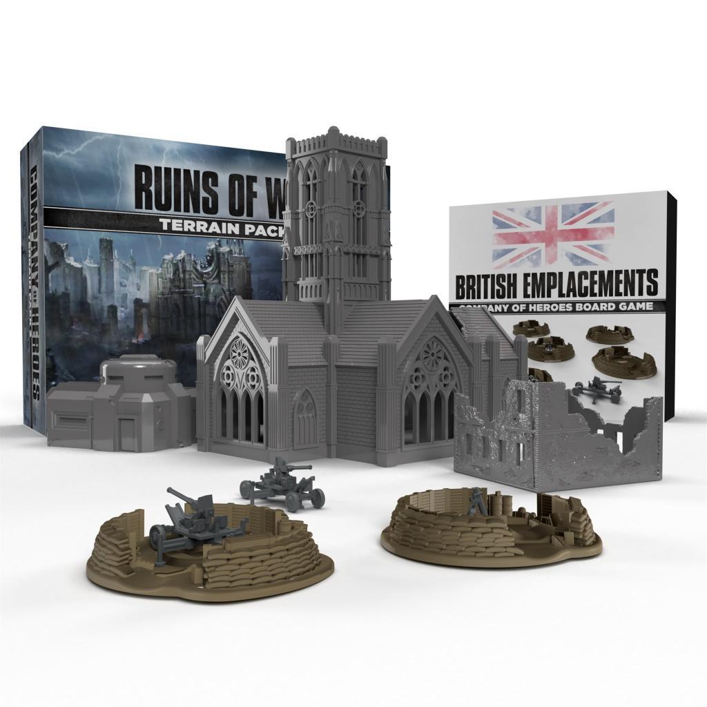 Company Of Heroes - Terrain Pack 2 & British Emplacements Pack
