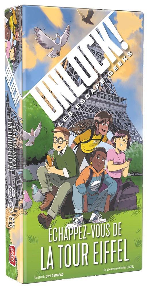 Unlock! Escape Geeks Le Jeu - Echappez Vous De La Tour Eiffel