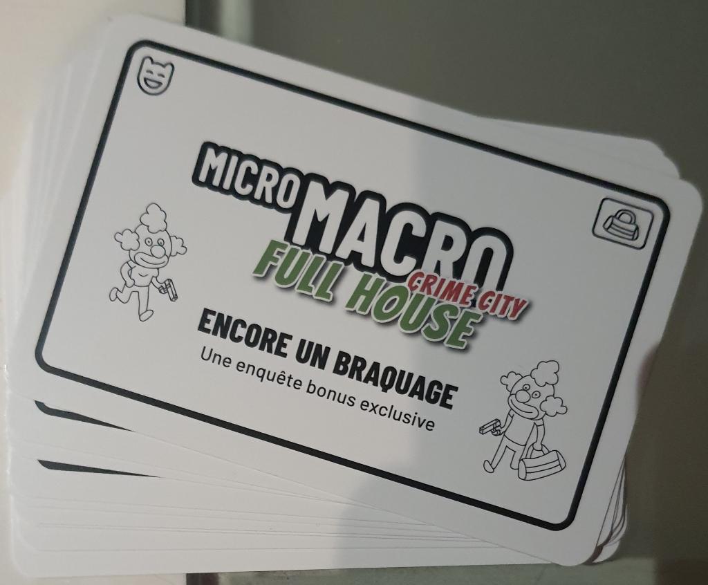 MicroMacro : Crime City - Full House - Encore Un Braquage