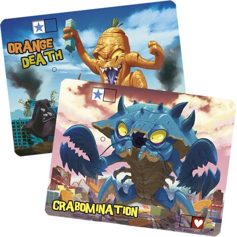 King of Tokyo - Crabomination et Orange Death