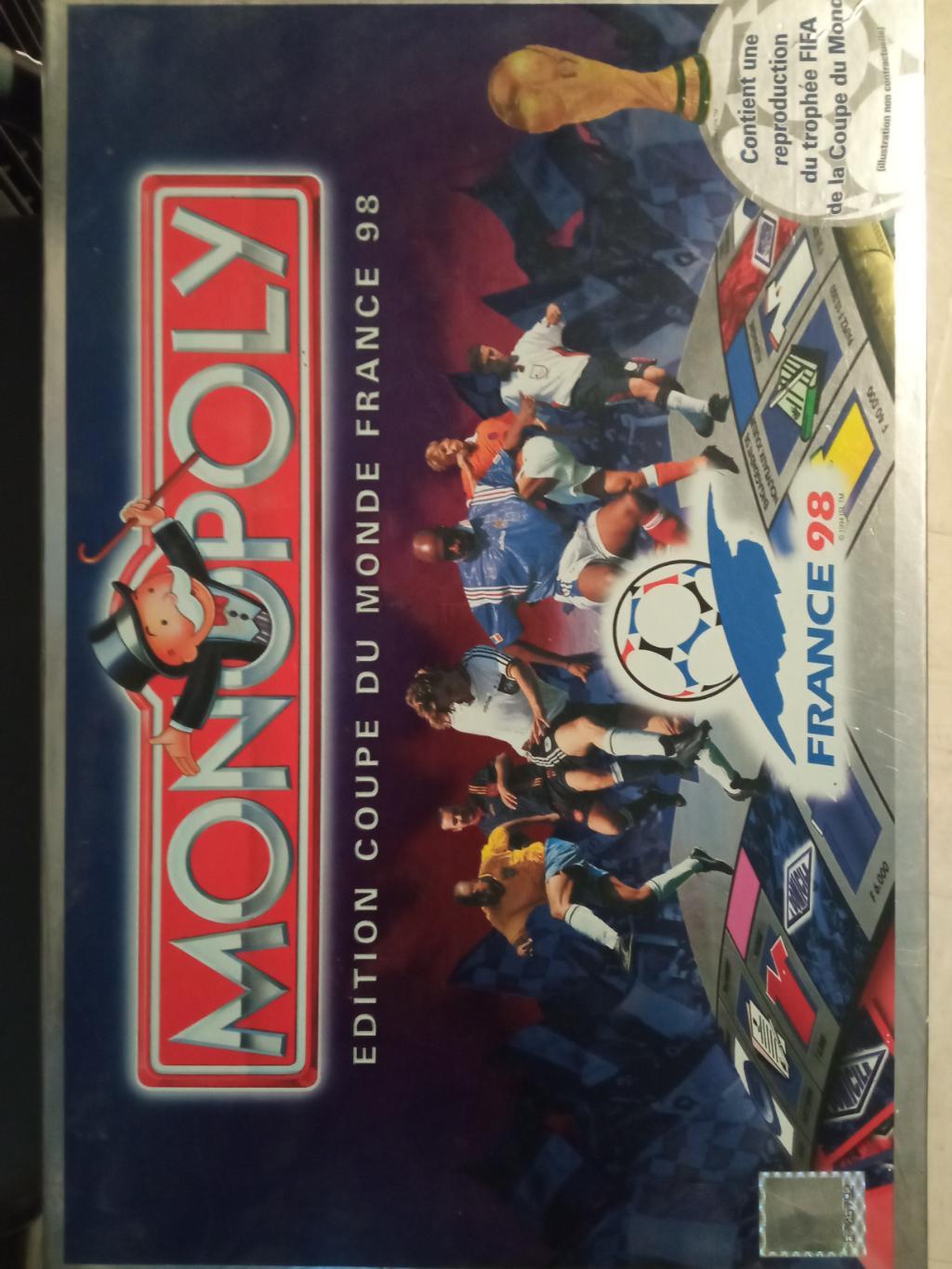 Monopoly Coupe Du Monde France 98