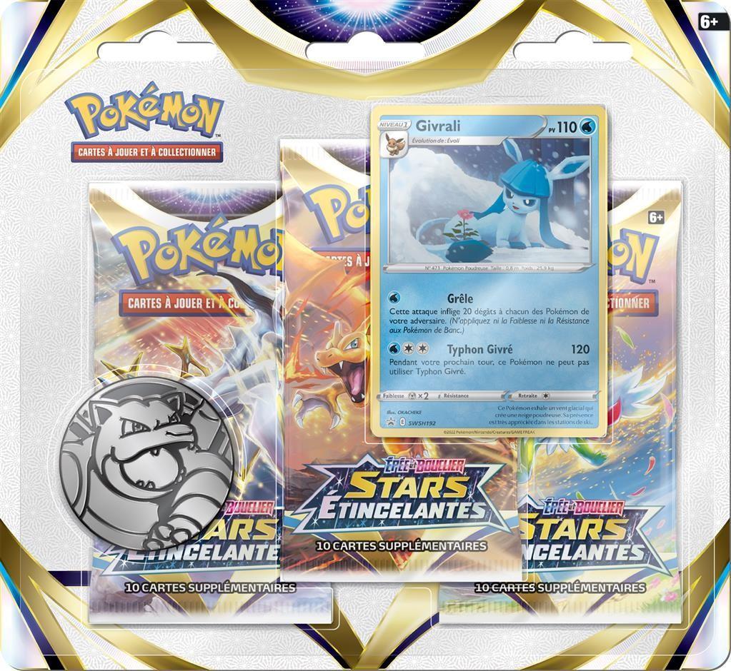 Pokémon Eb09 : Pack 3 Boosters