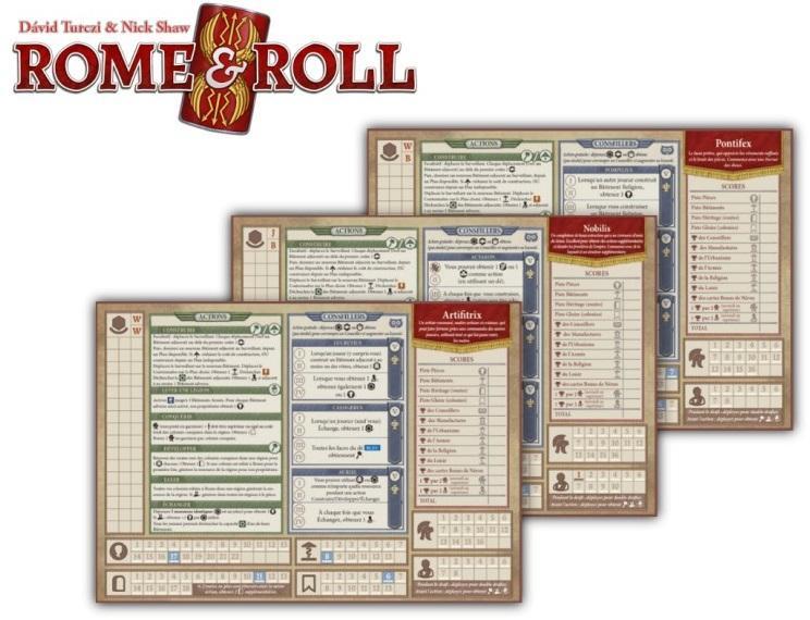 Rome & Roll - Personages
