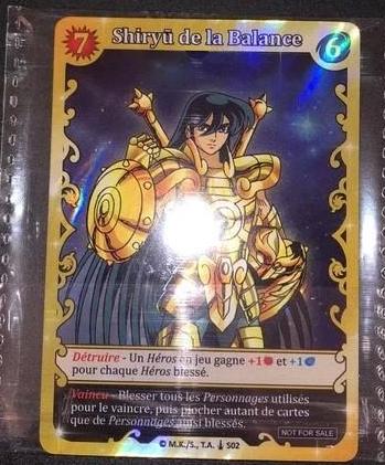 Saint Seiya : Deckbuilding - Pack Goodies Saint Seiya - 3 Cartes