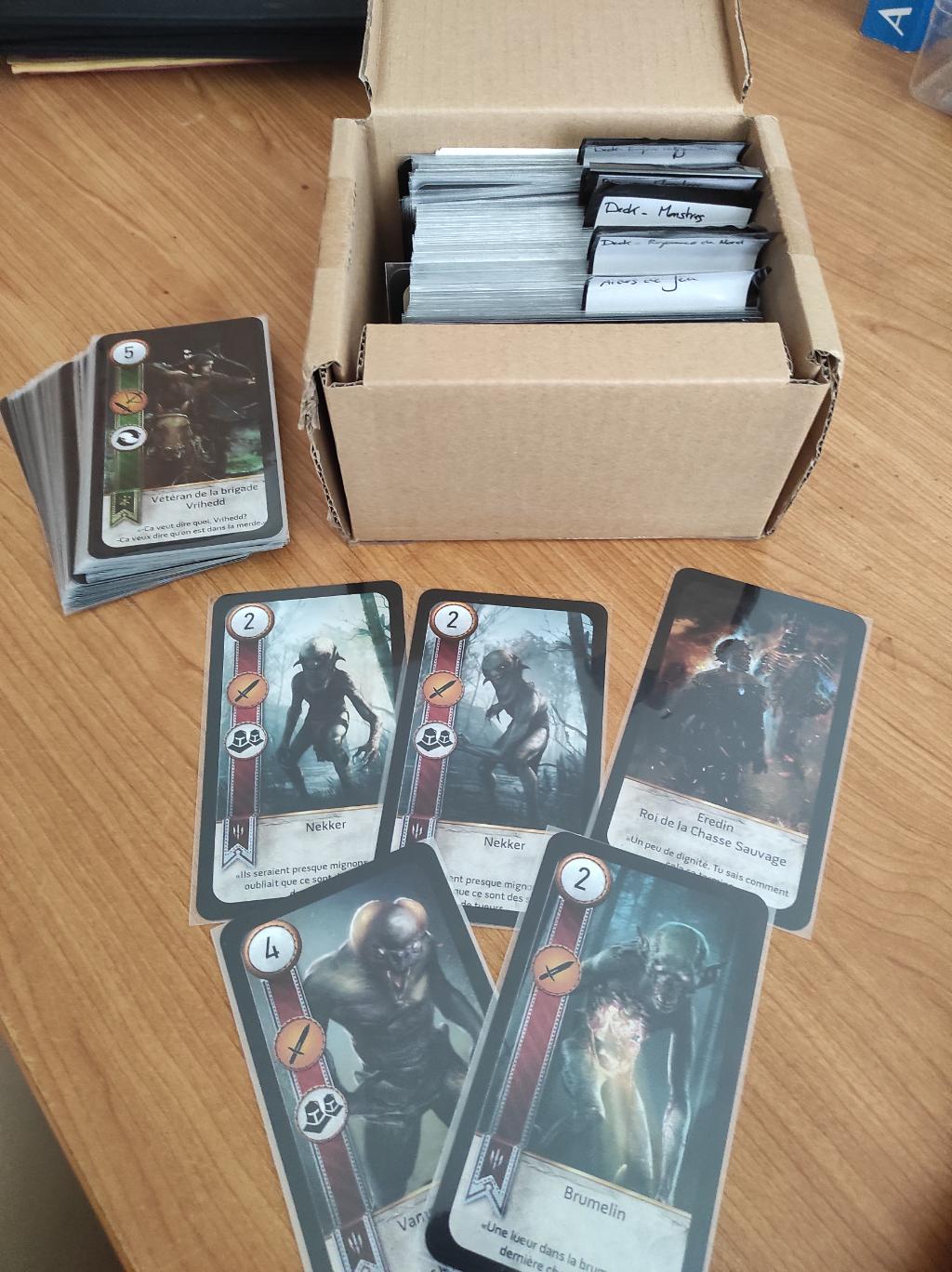 Gwent - Cartes Du Jeu Witcher 3 Imprimées Au Format Tarot (impression Professionnelle)