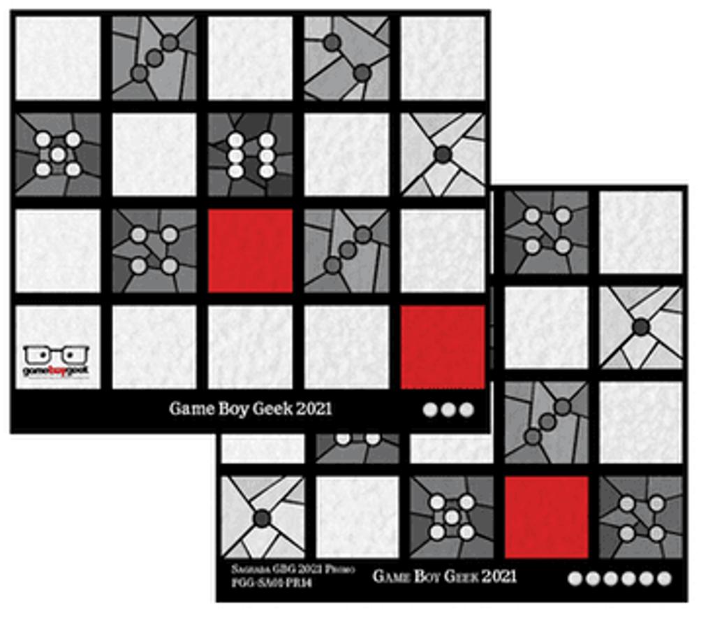 Sagrada - Promo #14 - Game Boy Geek Window Pattern V2