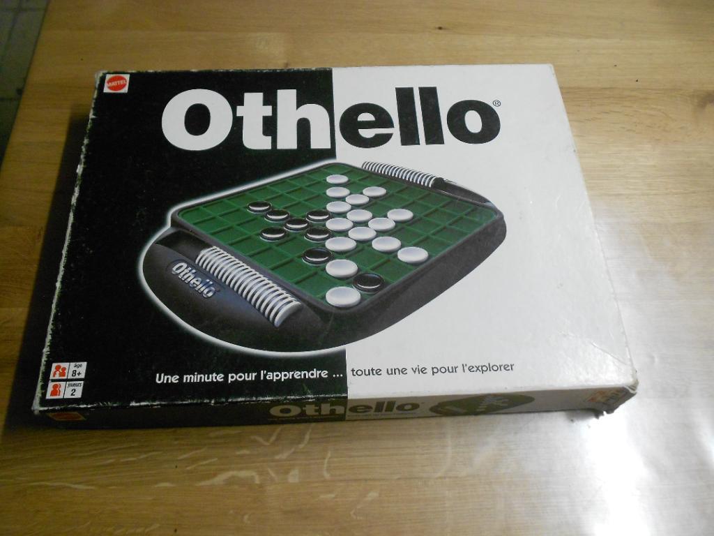 OTHELLO REVERSI, jeu de stratégie familial pour 2 joueurs à partir de 6  ans. En bois massif aux normes CE, marque française le Délirant®. Jeux de