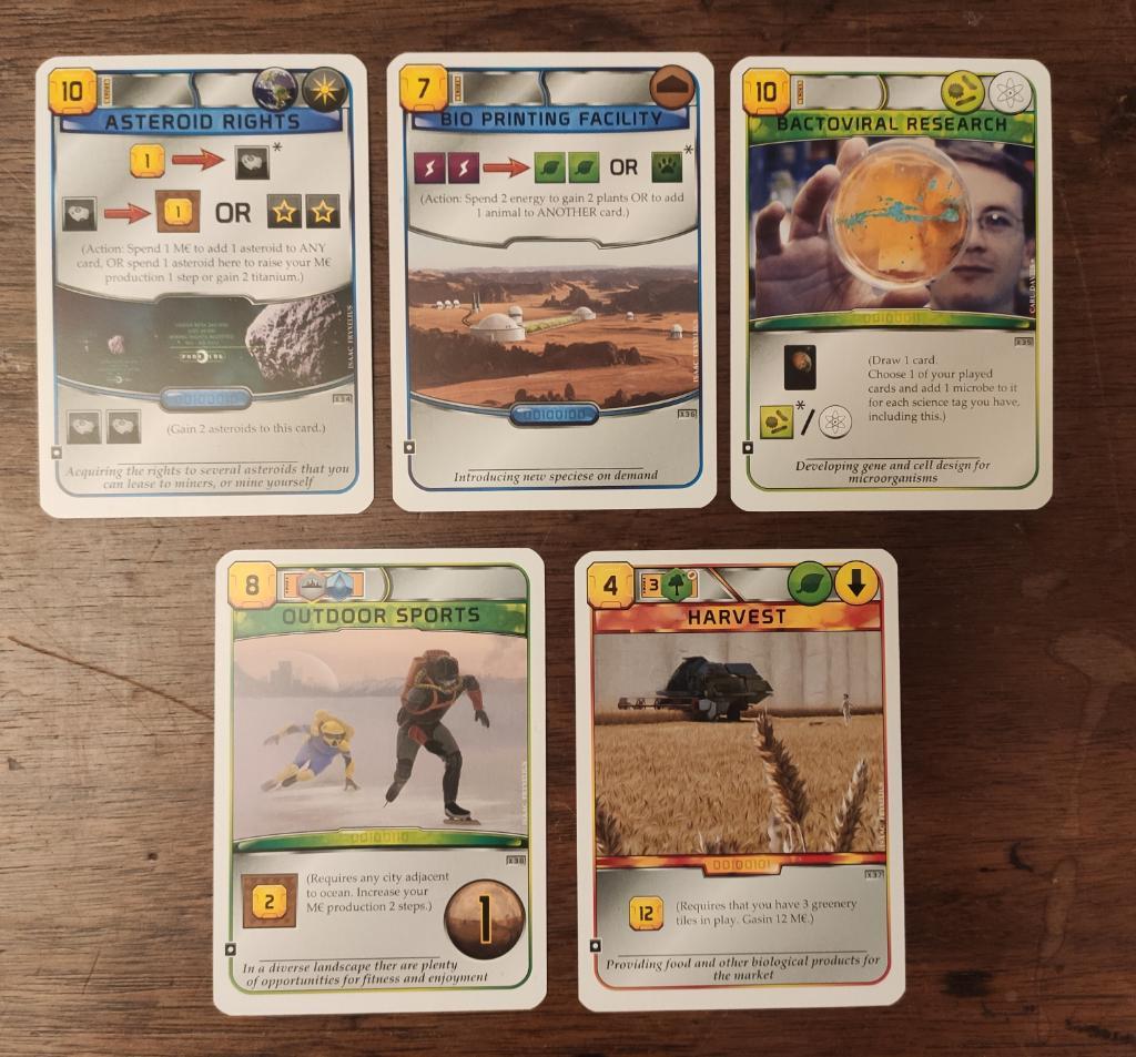 Terraforming Mars - Pack Cartes Promo #2