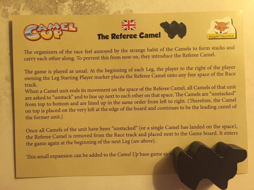 Camel Up: The Referee Camel