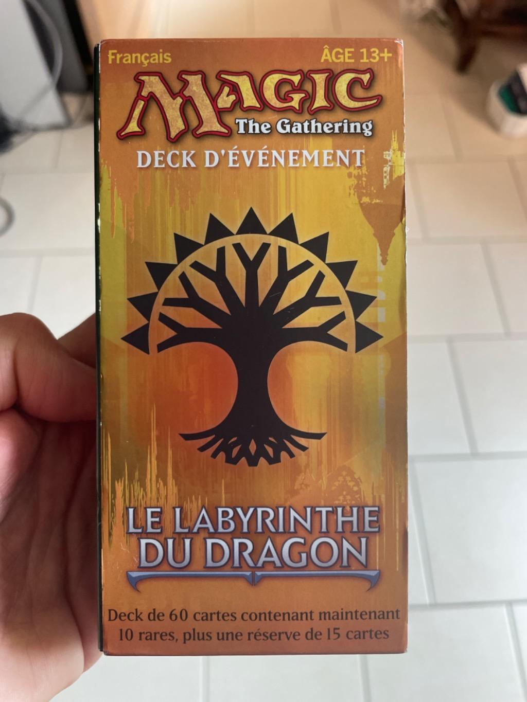 Magic The Gathering Le Labyrinthe Du Dragon