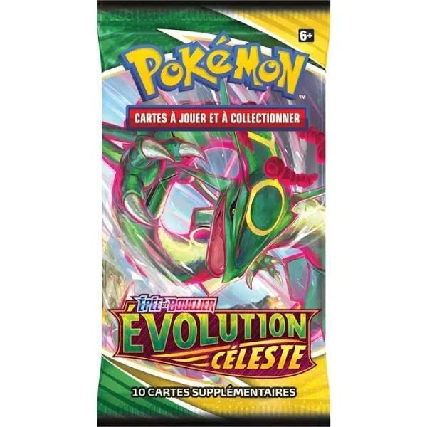 Pokémon Jcc - PokÉmon Booster Evolution Celeste Par 18 Pokémon Jcc - PokÉmon Booster Evolution Celeste Par 18